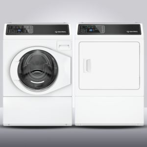 Speed Queen [3] AFNE9B + DRYER Touch Front Load Pack